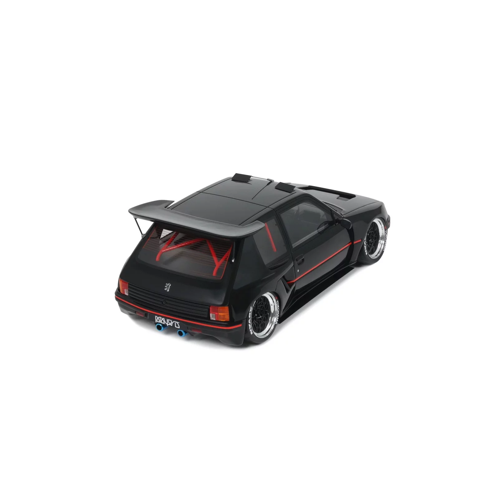 Peugeot 205 Khyzyl Saleem 2018 czarny 1/18 otto ot1257 - obrazek 6