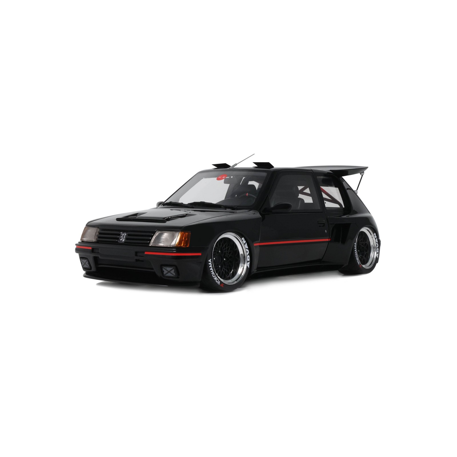 Peugeot 205 Khyzyl Saleem 2018 czarny 1/18 otto ot1257
