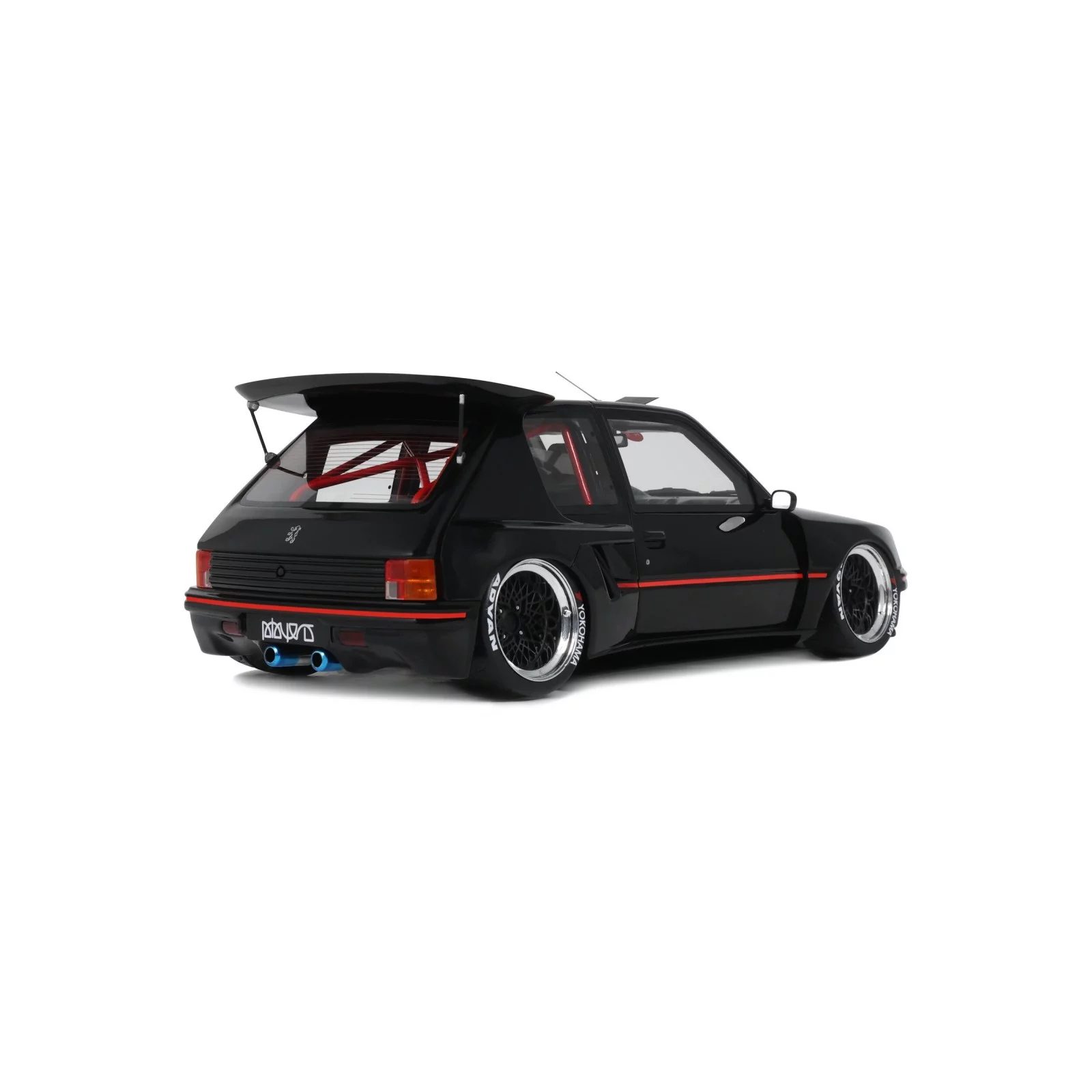 Peugeot 205 Khyzyl Saleem 2018 czarny 1/18 otto ot1257 - obrazek 11