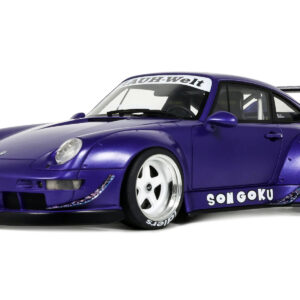 PORSCHE 911 993 RWB SON GOKU FIOLETOWY 1/18 GT SPIRIT GT571