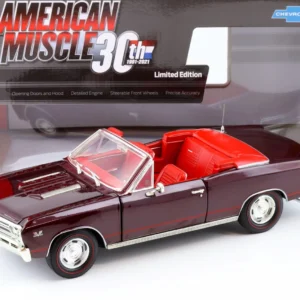 1:18 Auto World 1967 Chevrolet Chevelle SS 396 Kabriolet ERTL AMM1244/06