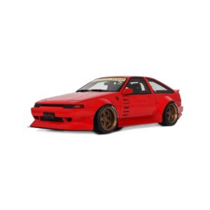 TOYOTA AE86 SPRINTER TRUENO WIDEBODY Ferrari Rosso Corsa 1/18 OTTO OT1278