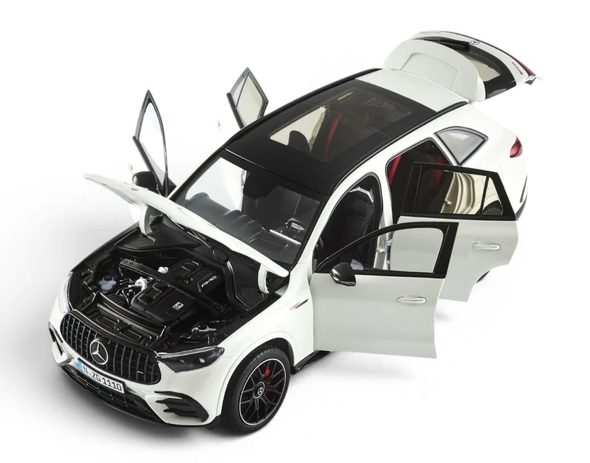 Mercedes-Benz AMG GLC 63 S E Performance biały X254 1/18 NZG 111000040 - obrazek 5