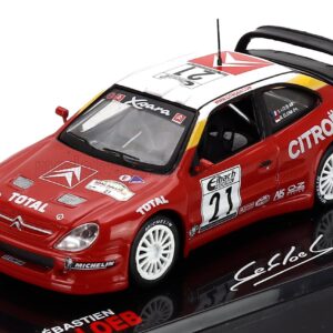 EDICOLA 1/43 CITROEN XSARA WRC 21 ZWYCIĘZCA RAJDU DEUTSCHLAND 02 LOEB ELENA seblocoll023