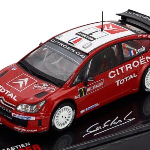 EDICOLA 1/43 CITROEN C4 WRC N 1 3. RAJD WALIA GB 2007 LOEB ELENA SEBLOCOLL003
