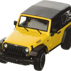 Samochód Jeep Wrangler Willys Soft Top 2014 Maisto 31676 1/18