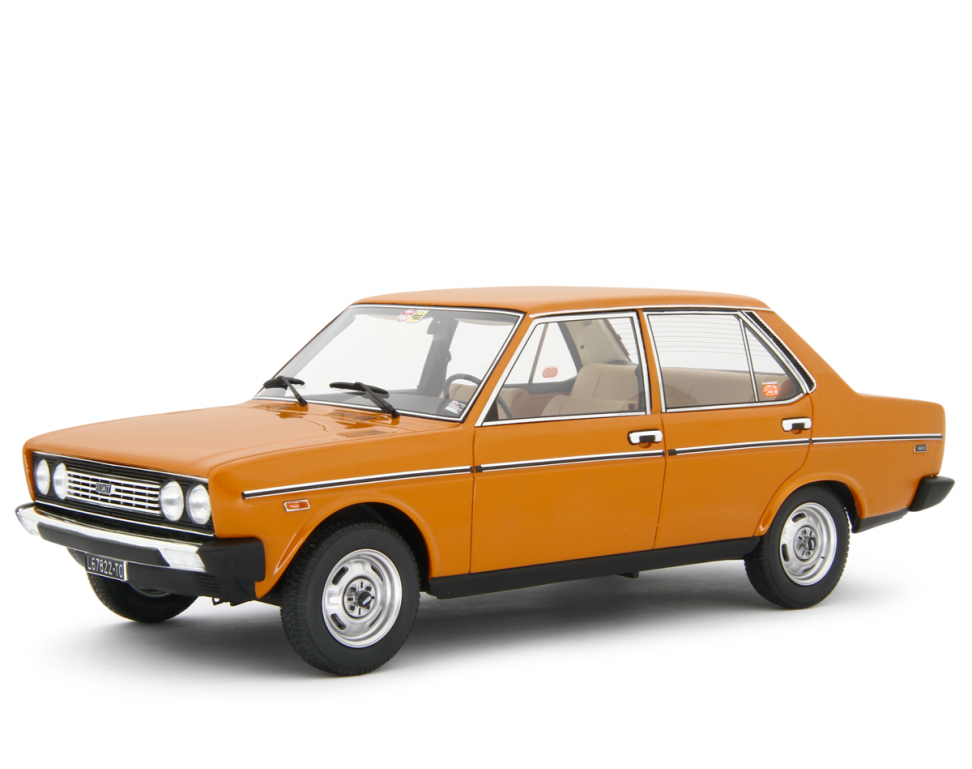 FIAT 131 Mirafiori 1600 Orange 1974 1/18 LAUDORACING LM190A