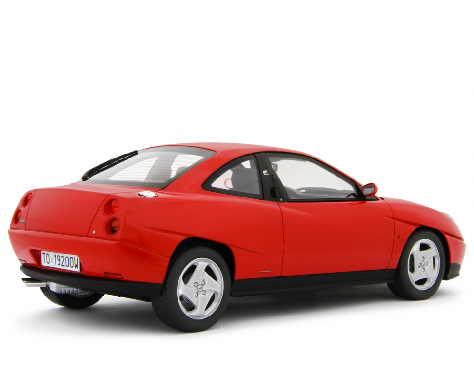 FIAT Coupé 2.0 16v Turbo Plus CZERWONY 1993 1/18 LAUDORACING LM214A - obrazek 2