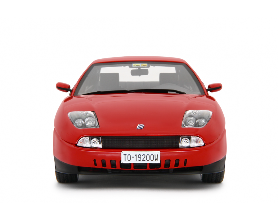 FIAT Coupé 2.0 16v Turbo Plus CZERWONY 1993 1/18 LAUDORACING LM214A - obrazek 4
