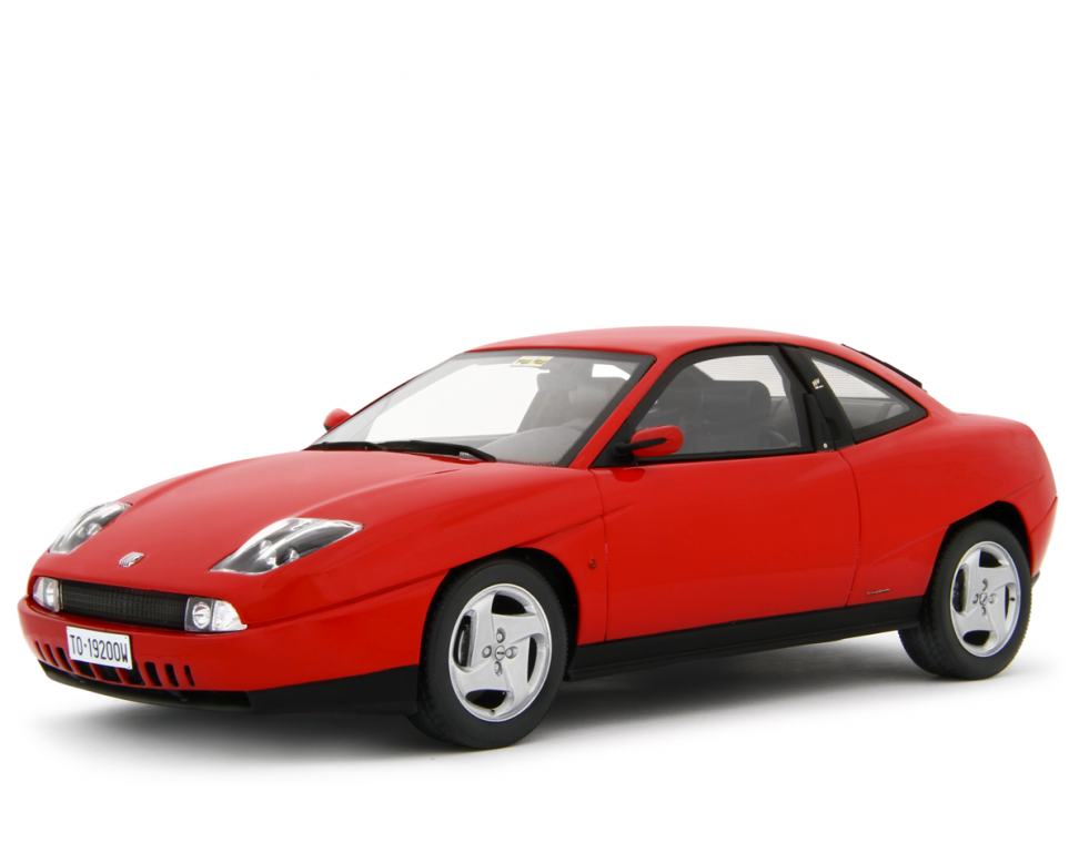 FIAT Coupé 2.0 16v Turbo Plus CZERWONY 1993 1/18 LAUDORACING LM214A