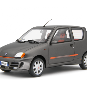 1:18 Laudoracing-Model Fiat Seicento Sporting Abarth 1998 grey metallic LM170C