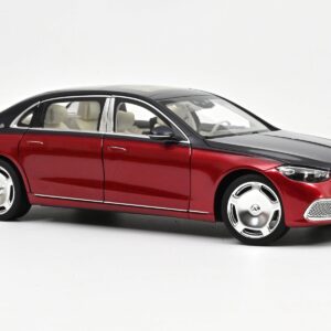 Mercedes Maybach S680 Z223 Nautical Blue & Patagonia Red Norev 1:18 183919