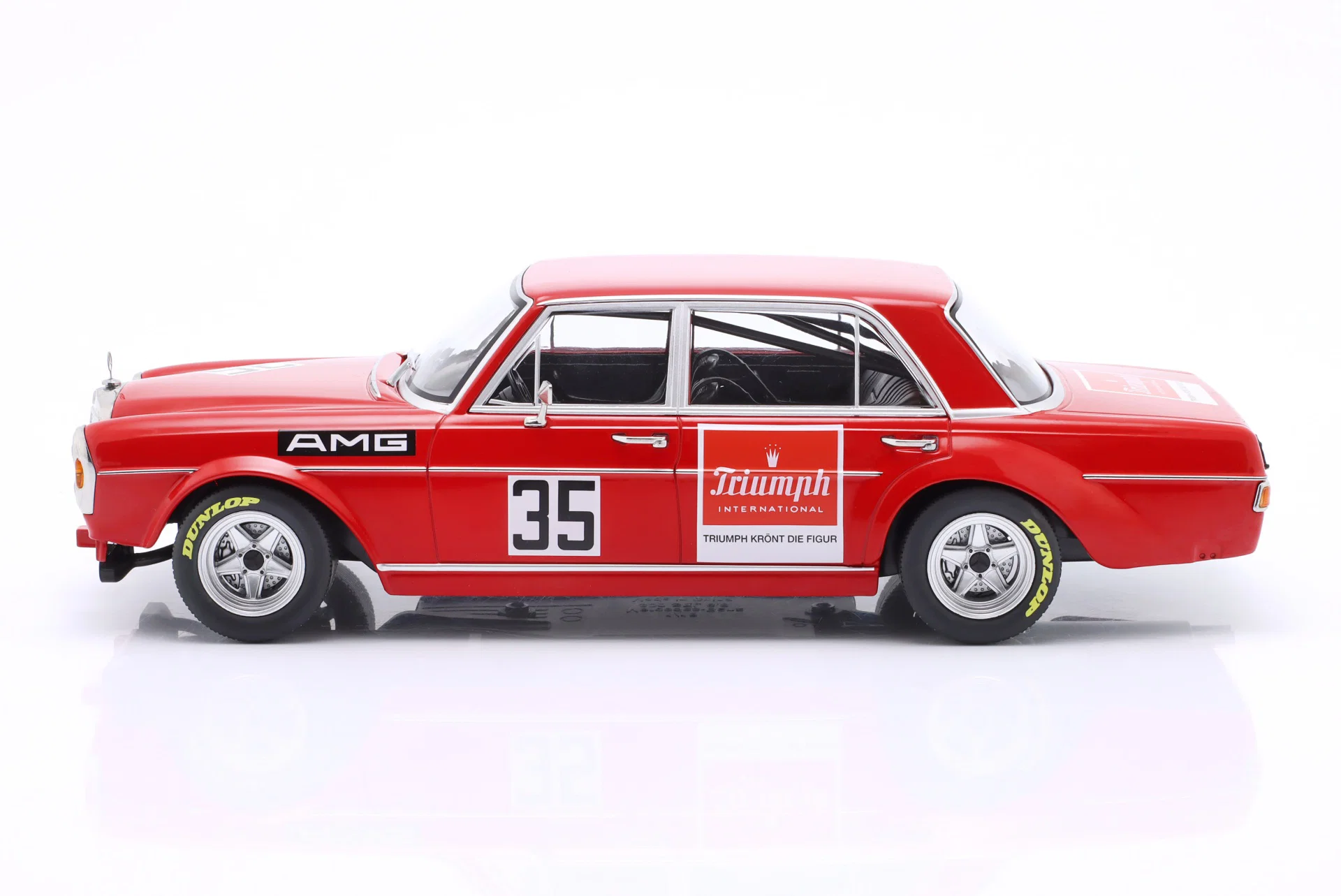 1:18 Werk83 Mercedes-Benz 300 SEL 6.8 35 HOCKENHEIM 1971 HELMUT KELLENERS - obrazek 3